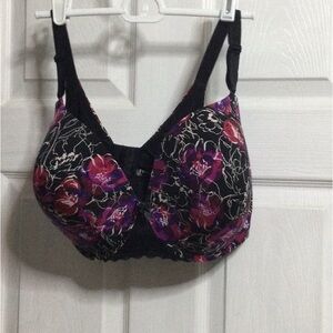 Torrid Floral print bra 40 DDD